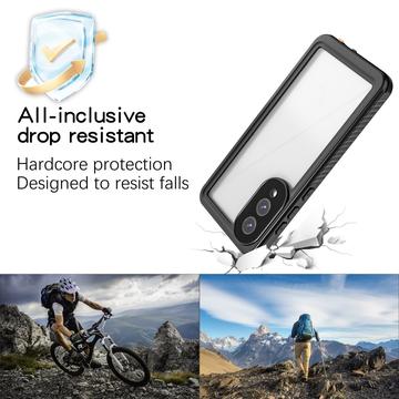 Samsung Galaxy S25 Edge Redpepper FS IP68 Vandtæt Cover - Sort