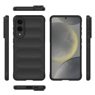 Samsung Galaxy S25 Edge Rugged TPU Cover - Sort