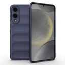 Samsung Galaxy S25 Edge Rugged TPU Cover - Mørkeblå