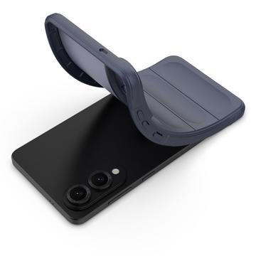 Samsung Galaxy S25 Edge Rugged TPU Cover - Mørkeblå