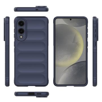 Samsung Galaxy S25 Edge Rugged TPU Cover - Mørkeblå