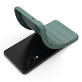 Samsung Galaxy S25 Edge Rugged TPU Cover - Grøn