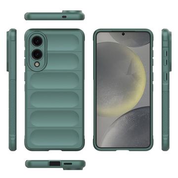 Samsung Galaxy S25 Edge Rugged TPU Cover - Grøn