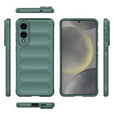 Samsung Galaxy S25 Edge Rugged TPU Cover - Grøn