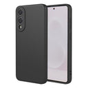 Samsung Galaxy S25 Edge stødsikkert silikon cover - sort