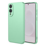 Samsung Galaxy S25 Edge stødsikkert silikone cover - Matcha Grøn