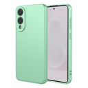 Samsung Galaxy S25 Edge stødsikkert silikone cover - Matcha Grøn