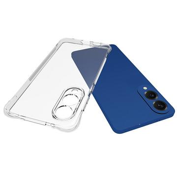 Samsung Galaxy S25 Edge Stødsikkert TPU Cover - Gennemsigtig