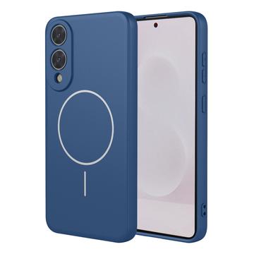Samsung Galaxy S25 Edge Silikone Cover - MagSafe-kompatibel - Blå