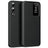 Samsung Galaxy S25 Edge Smart Clear View Flip etui med kortplads - Sort