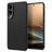 Samsung Galaxy S25 Edge Spigen Liquid Air TPU Cover - Sort