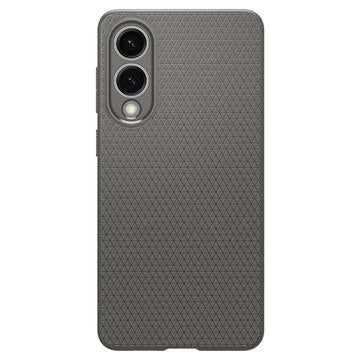 Samsung Galaxy S25 Edge Spigen Liquid Air TPU Cover - Marmor grå