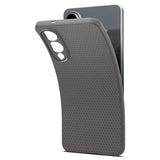 Samsung Galaxy S25 Edge Spigen Liquid Air TPU Cover - Marmor grå