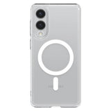 Samsung Galaxy S25 Edge Spigen Ultra Hybrid Mag Cover - Hvid / Klar