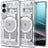 Samsung Galaxy S25 Edge Spigen Ultra Hybrid Mag Cover - Hvid / Zero One