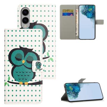 Samsung Galaxy S25 Edge Style Series Pung Taske - Ugle
