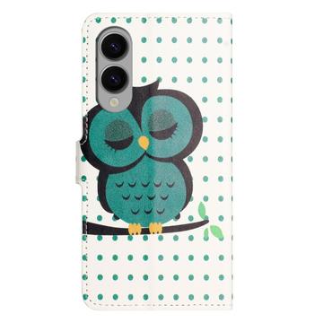 Samsung Galaxy S25 Edge Style Series Pung Taske - Ugle