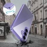 Samsung Galaxy S25 Edge Tech-Protect Flexair Hybrid Cover - Gennemsigtig