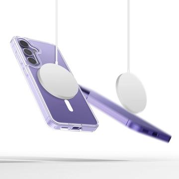 Samsung Galaxy S25 Edge Tech-Protect Flexair Magnetisk Hybrid Cover - Gennemsigtig