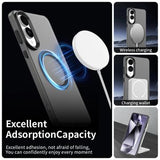 Samsung Galaxy S25 Edge UltraGuard Matte MagSafe Cover - Sort