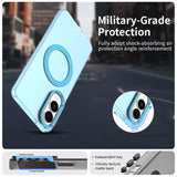 Samsung Galaxy S25 Edge UltraGuard Matte MagSafe Cover - Blå