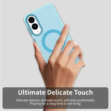 Samsung Galaxy S25 Edge UltraGuard Matte MagSafe Cover - Blå
