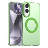 Samsung Galaxy S25 Edge UltraGuard Matte MagSafe Cover - Grøn