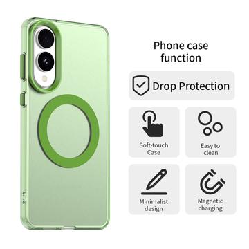 Samsung Galaxy S25 Edge UltraGuard Matte MagSafe Cover - Grøn