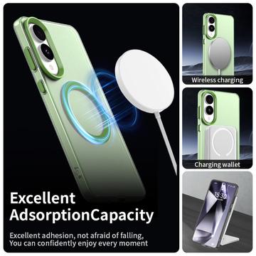 Samsung Galaxy S25 Edge UltraGuard Matte MagSafe Cover - Grøn