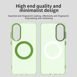 Samsung Galaxy S25 Edge UltraGuard Matte MagSafe Cover - Grøn