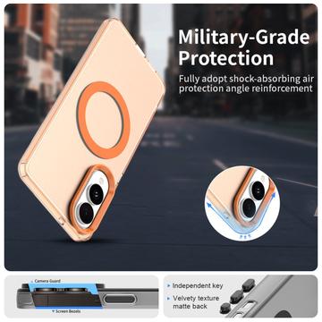 Samsung Galaxy S25 Edge UltraGuard Matte MagSafe Cover - Orange