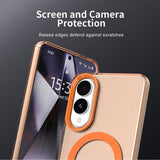 Samsung Galaxy S25 Edge UltraGuard Matte MagSafe Cover - Orange