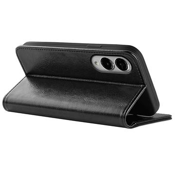 Samsung Galaxy S25 Edge Pung med Magnetisk Lukning - sort