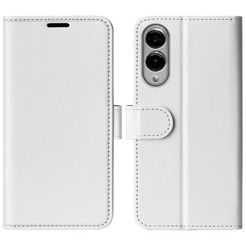 Samsung Galaxy S25 Edge Pung med Magnetisk Lukning - Hvid
