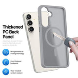 Samsung Galaxy S25 FE Dux Ducis Yind Hybrid Cover - MagSafe-kompatibel - Grå