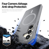 Samsung Galaxy S25 FE Dux Ducis Yind Hybrid Cover - MagSafe-kompatibel - Grå