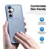 Samsung Galaxy S25 FE Dux Ducis Yind Hybrid Cover - MagSafe-kompatibel - Lyseblå
