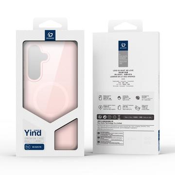 Samsung Galaxy S25 FE Dux Ducis Yind Hybrid Cover - MagSafe-kompatibel - Lysepink