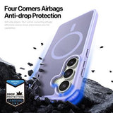 Samsung Galaxy S25 FE Dux Ducis Yind Hybrid Cover - MagSafe-kompatibel - Lyselilla