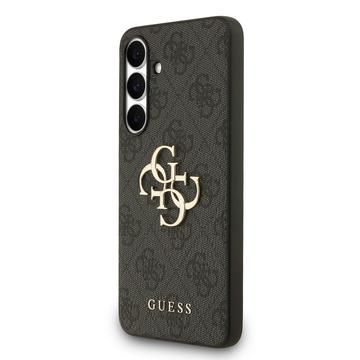 Samsung Galaxy S25 FE Guess 4G Big Metal Logo Hybrid Cover - Sort