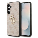 Samsung Galaxy S25 FE Guess 4G Big Metal Logo Hybrid Cover - Pink