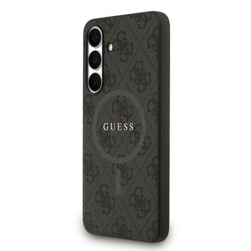Samsung Galaxy S25 FE Guess 4G farvet ringcover - MagSafe-kompatibel - Sort