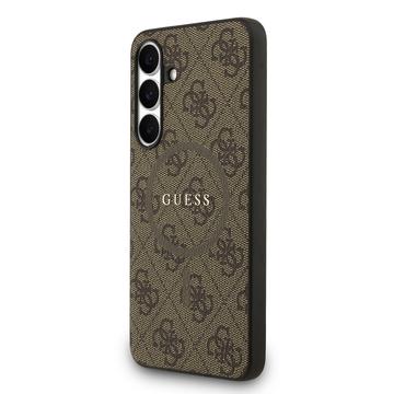 Samsung Galaxy S25 FE Guess 4G farvet ringcover - MagSafe-kompatibel - brun