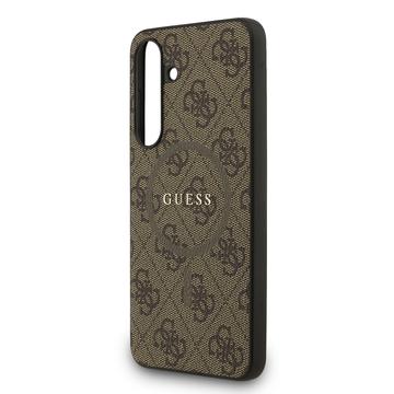 Samsung Galaxy S25 FE Guess 4G farvet ringcover - MagSafe-kompatibel - brun