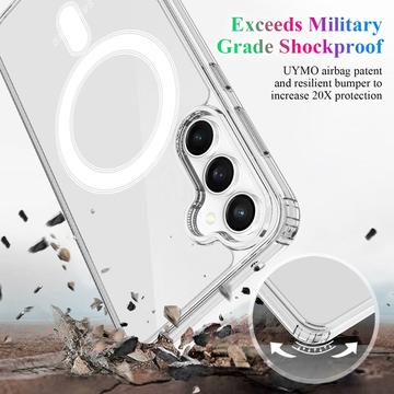 Samsung Galaxy S25 FE Hybrid Cover - MagSafe Kompatibel - Gennemsigtig