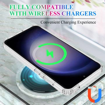 Samsung Galaxy S25 FE Hybrid Cover - MagSafe Kompatibel - Gennemsigtig