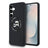 Samsung Galaxy S25 FE Karl Lagerfeld Double Heads Flydende Silikone MagSafe Cover - sort