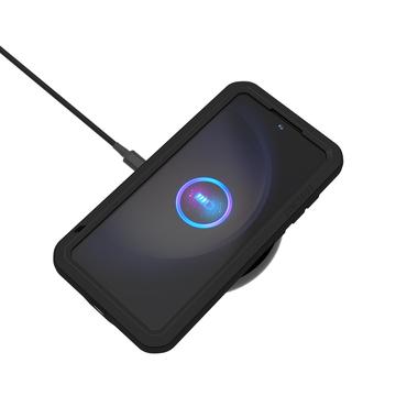 Samsung Galaxy S25 FE Love Mei Powerful Hybrid Cover - sort