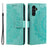 Samsung Galaxy S25 FE Mandala Series Etui med Pung - Grøn