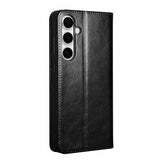 Samsung Galaxy S25 FE Qialino Classic Læderpung - Sort